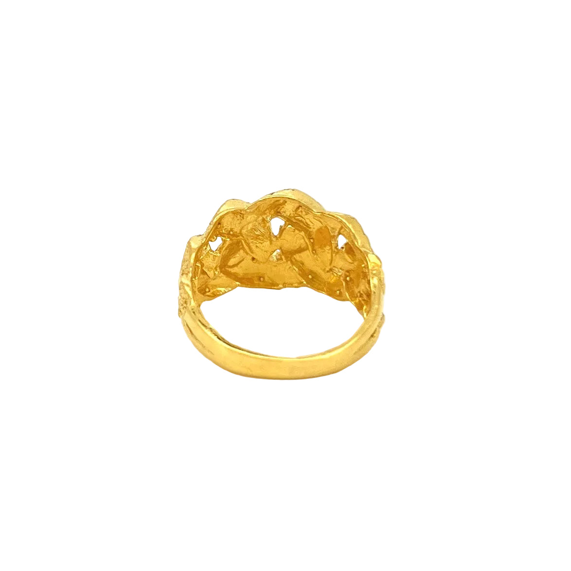Fancy Cutting Cuban Top Ring — image 3