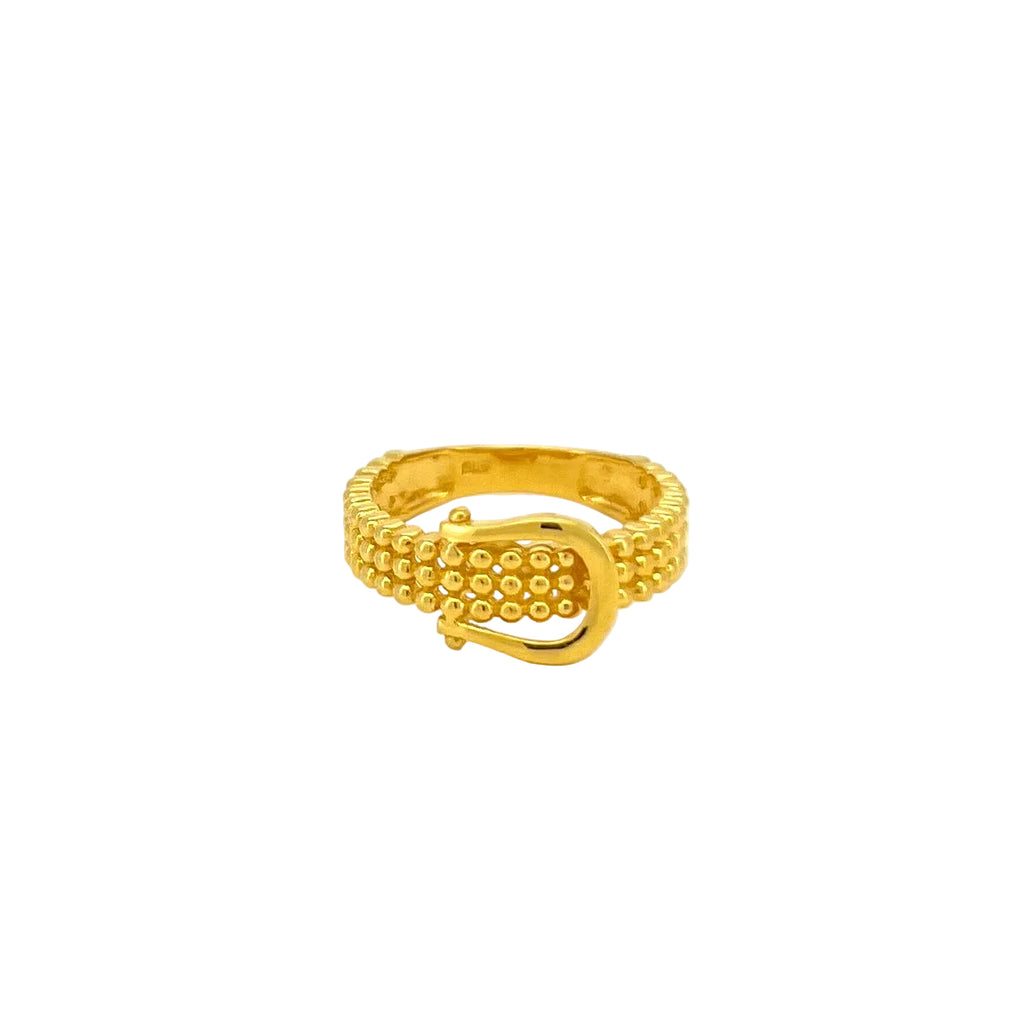 Beaded Buckle Ring — image 1