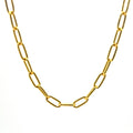 Polished Paperclip Chain [ 4.4mm ]