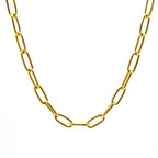 Polished Paperclip Chain [ 4.4mm ]