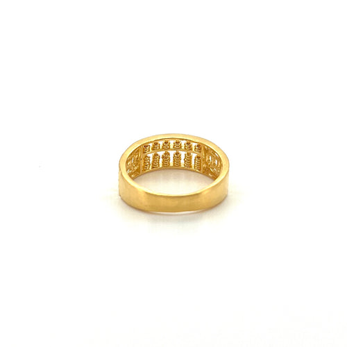 Abacus & Coin Cut-Out Half Band — image 2