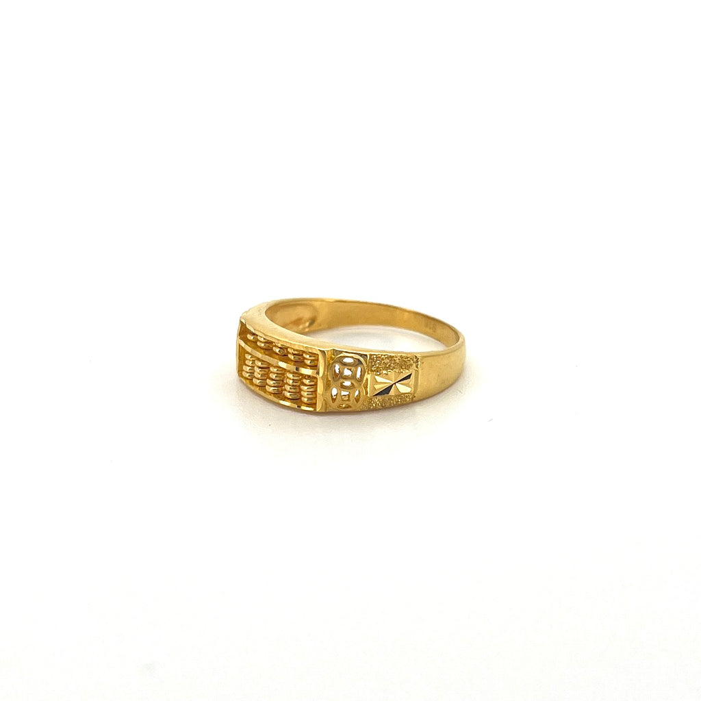 Abacus & Coins Cut-Out Half Band — image 1