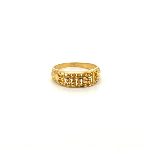 Abacus & Coins Cut-Out Half Band — image 3