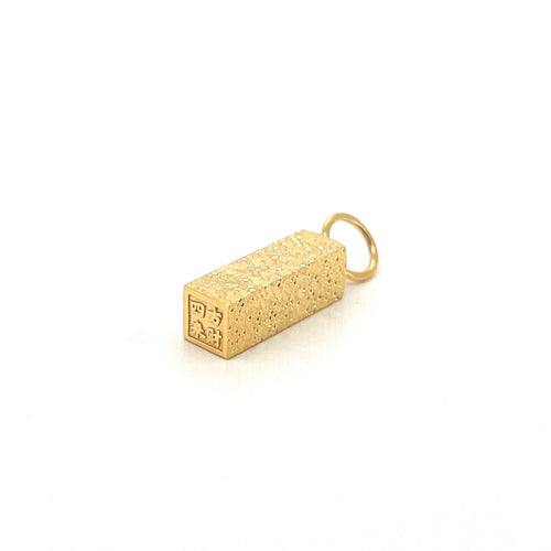Crushed Ice 四方来财 Seal Pendant [ Small ] — image 1