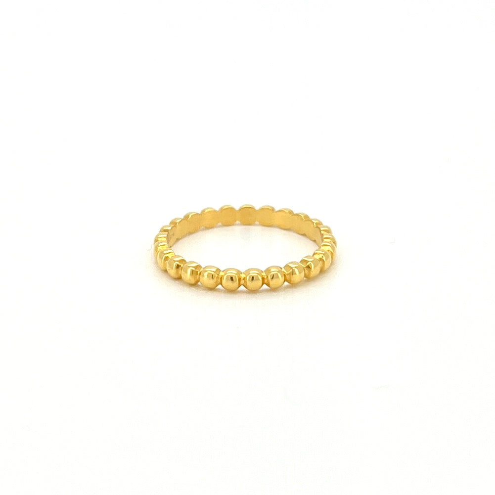 Dainty Beaded Ring — image 1