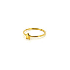 Dainty Star Polished Ring — image 1