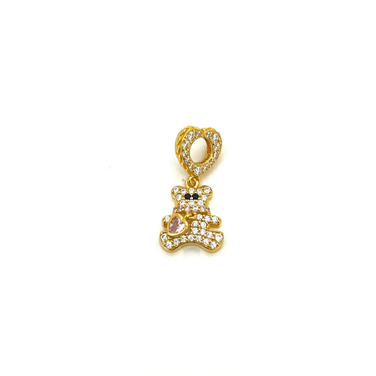 Dazzling Sweet Bear Dangling Charm — image 1