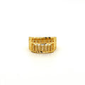 Diamond Cut Abacus Watch Strap Ring [ Broad ] — image 2