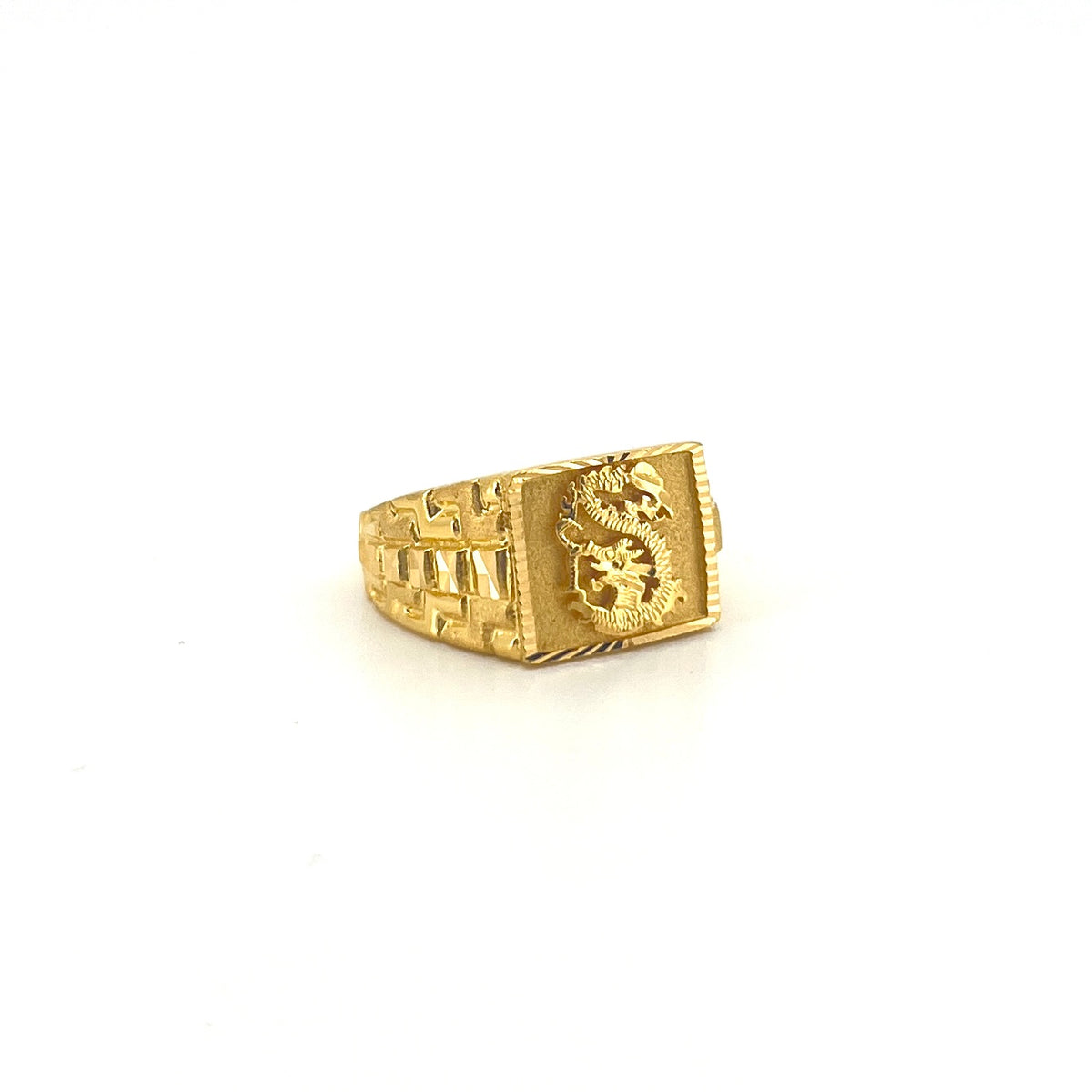 Dragon Cut-Out Square Ring — image 1