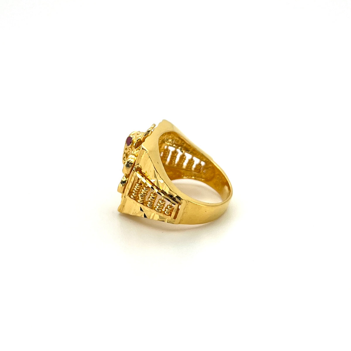 Fengshui Money Frog Abacus Ring — image 2