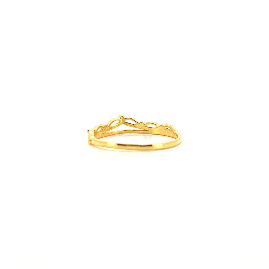 Fine Beaded Tiara Ring — image 3