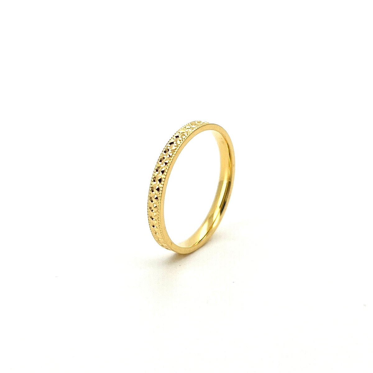 Fine Dotted Shimmer Ring — image 1