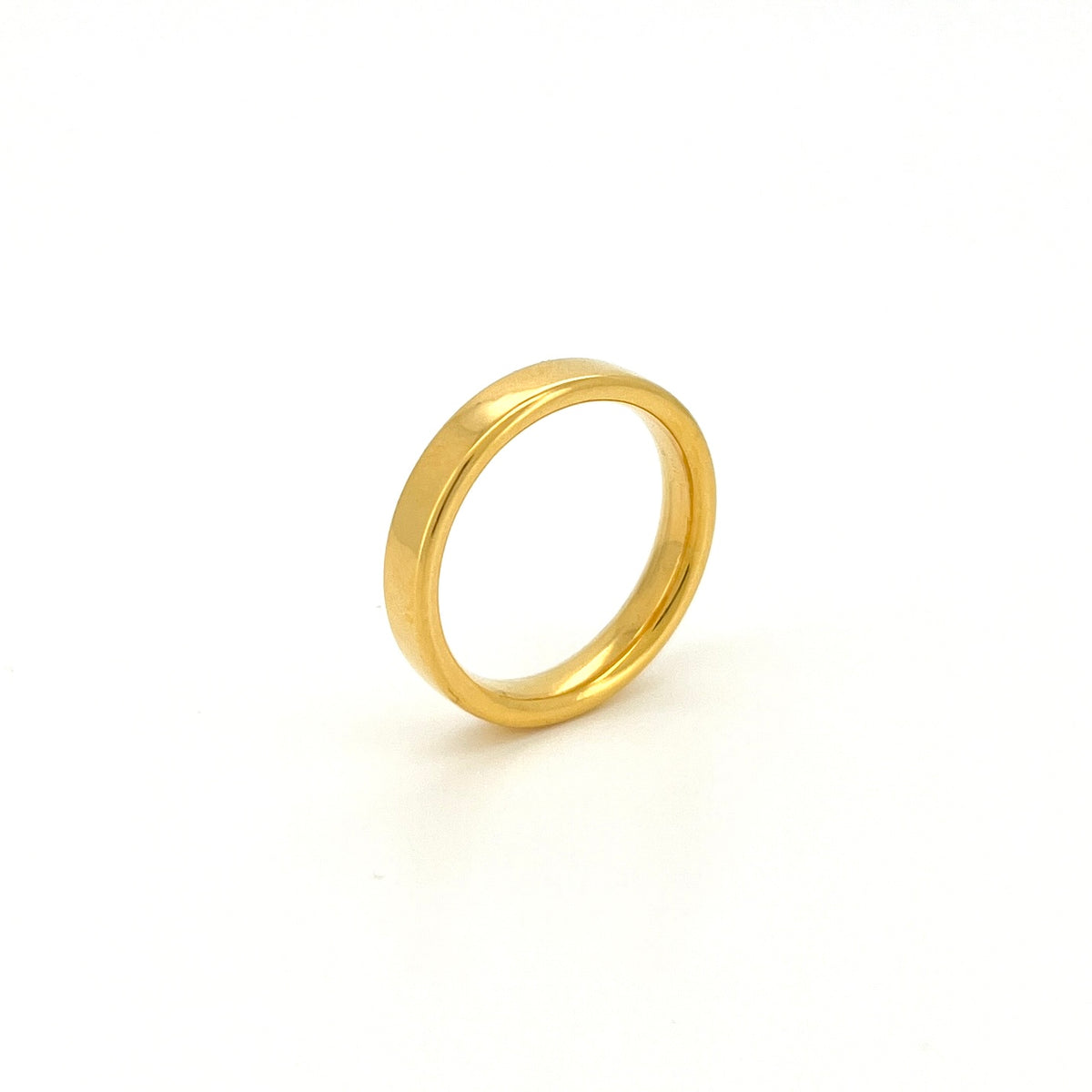 Flat Polished Hollow Comfort Band — image 1
