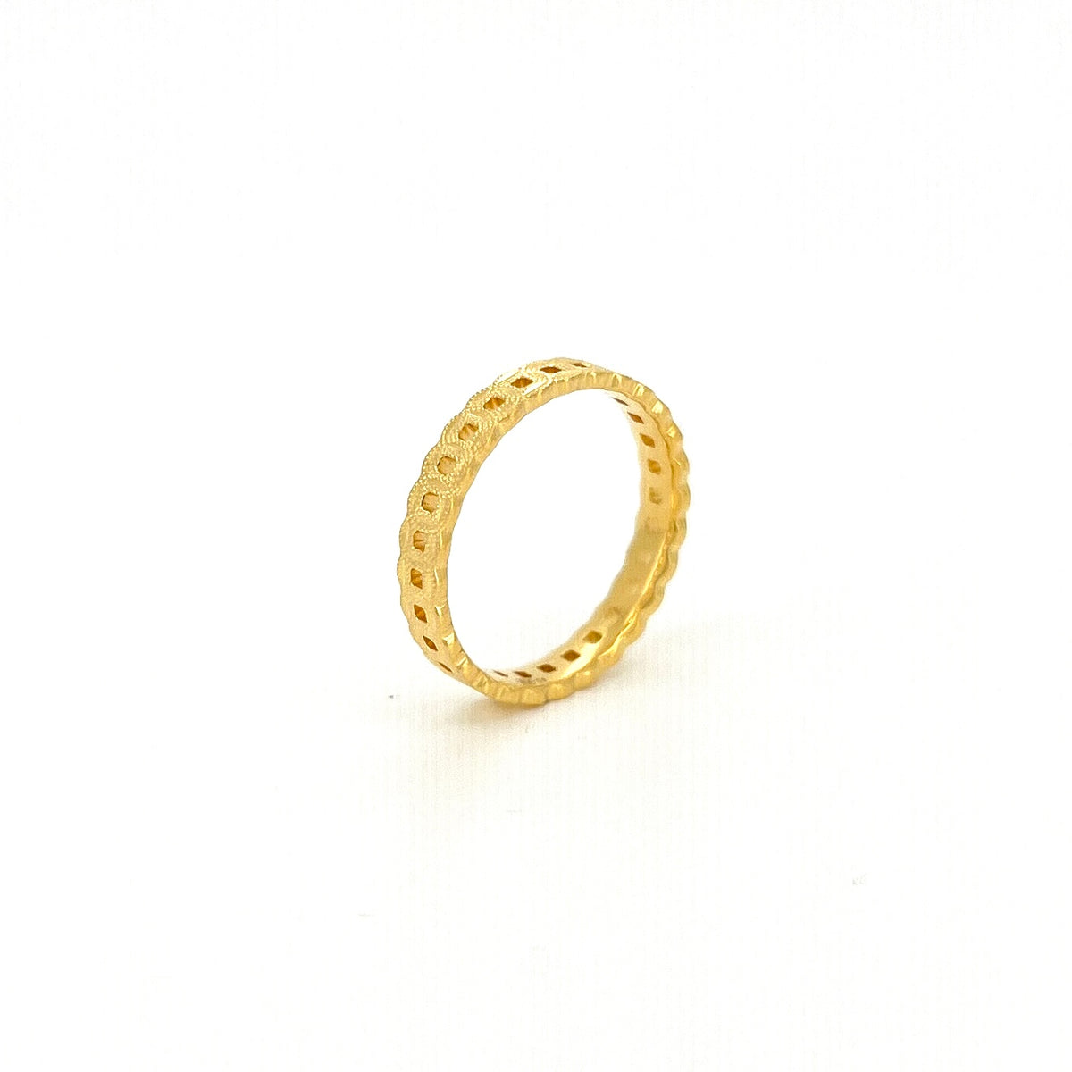 Full Shimmer Coin Ring — image 1