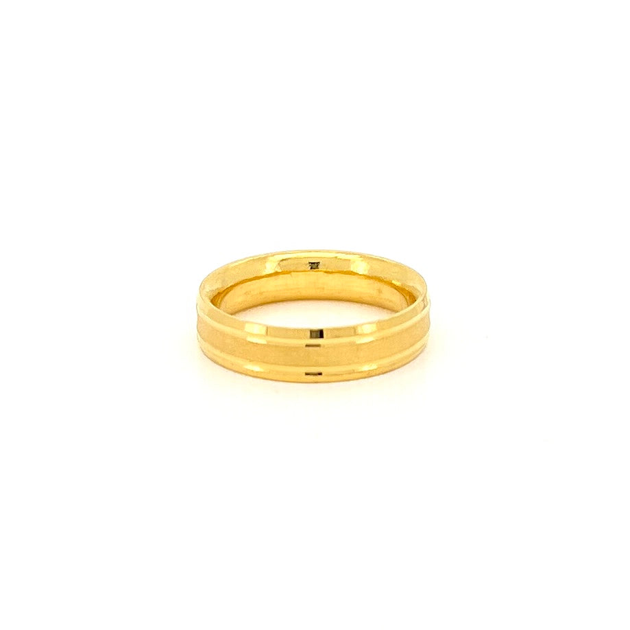 Lined Matte Comfort Ring — image 1
