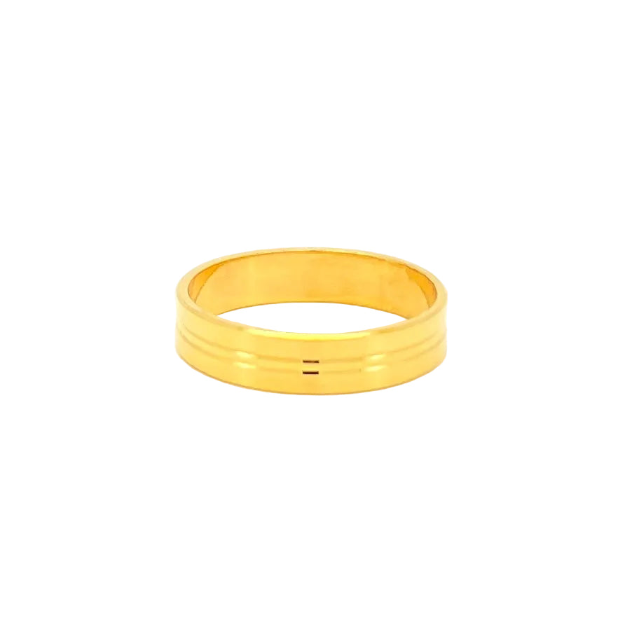 Lined Polished Ring — image 2