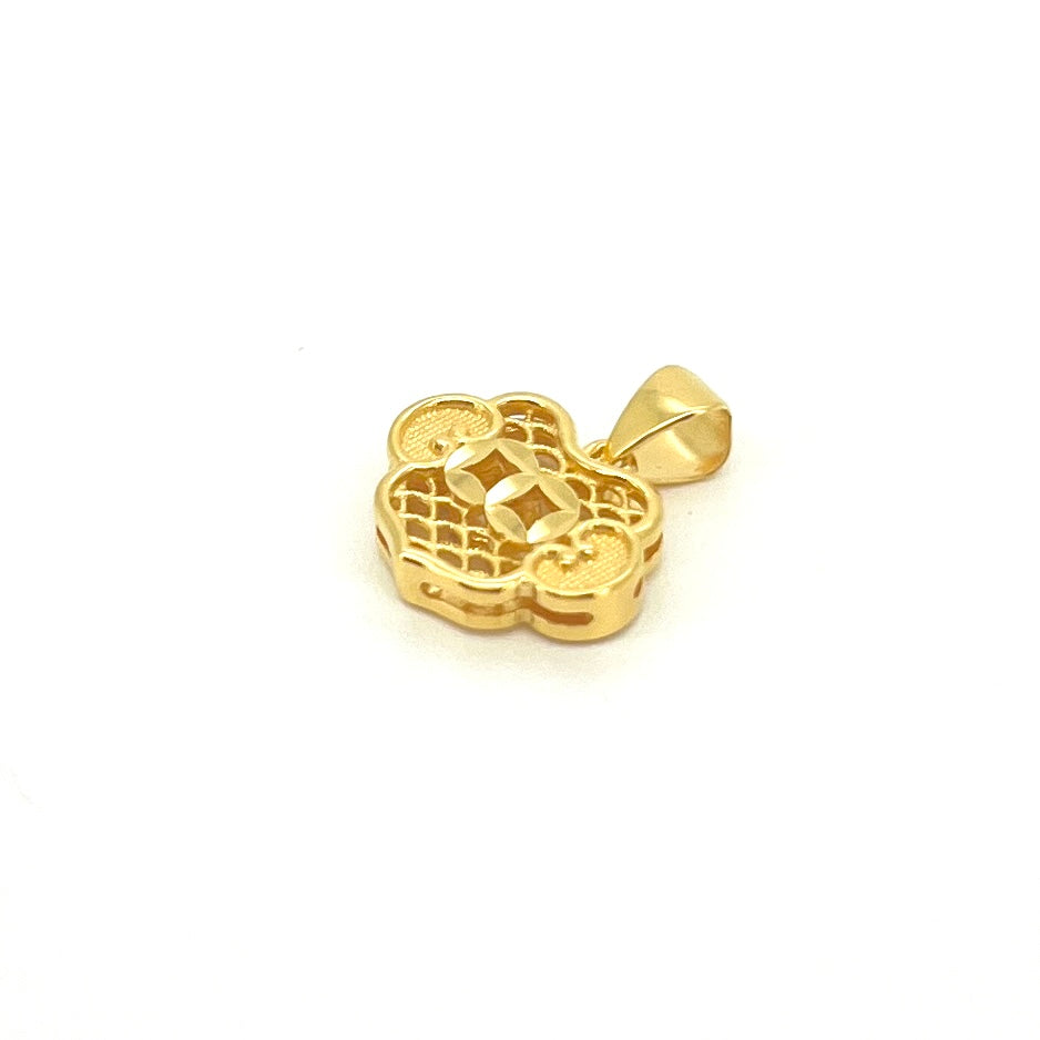 Longevity Lock Coin Pendant — image 2