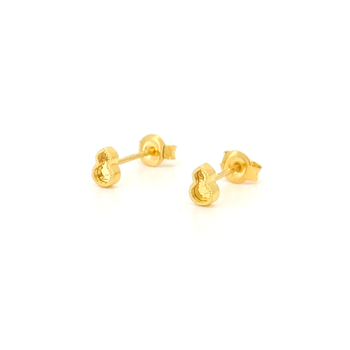 Mini Sequin Shimmer Gourd Earring Studs — image 2