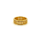 Polished Spinning Abacus Ring — image 2