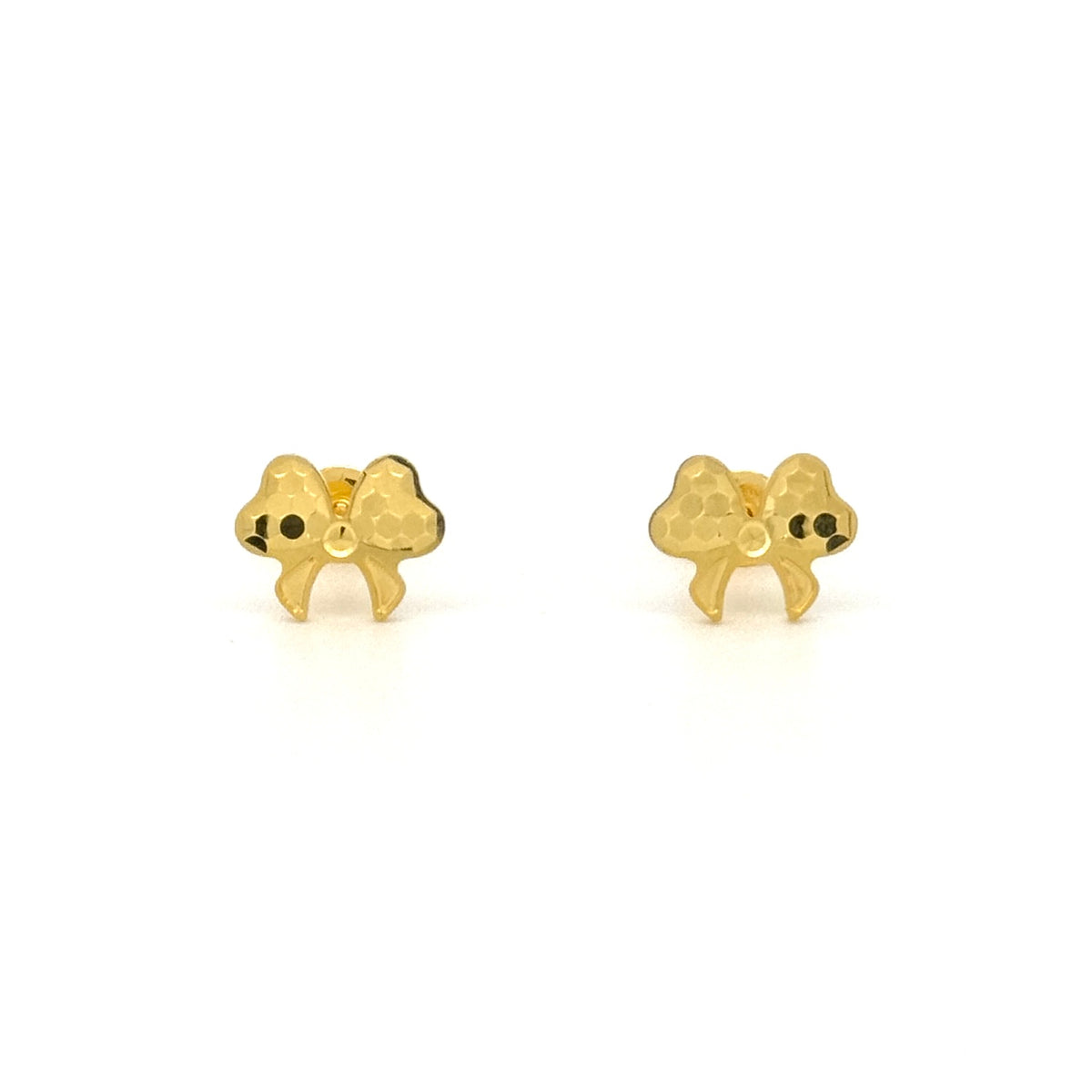 Sequin Ribbon Earring Studs — image 1