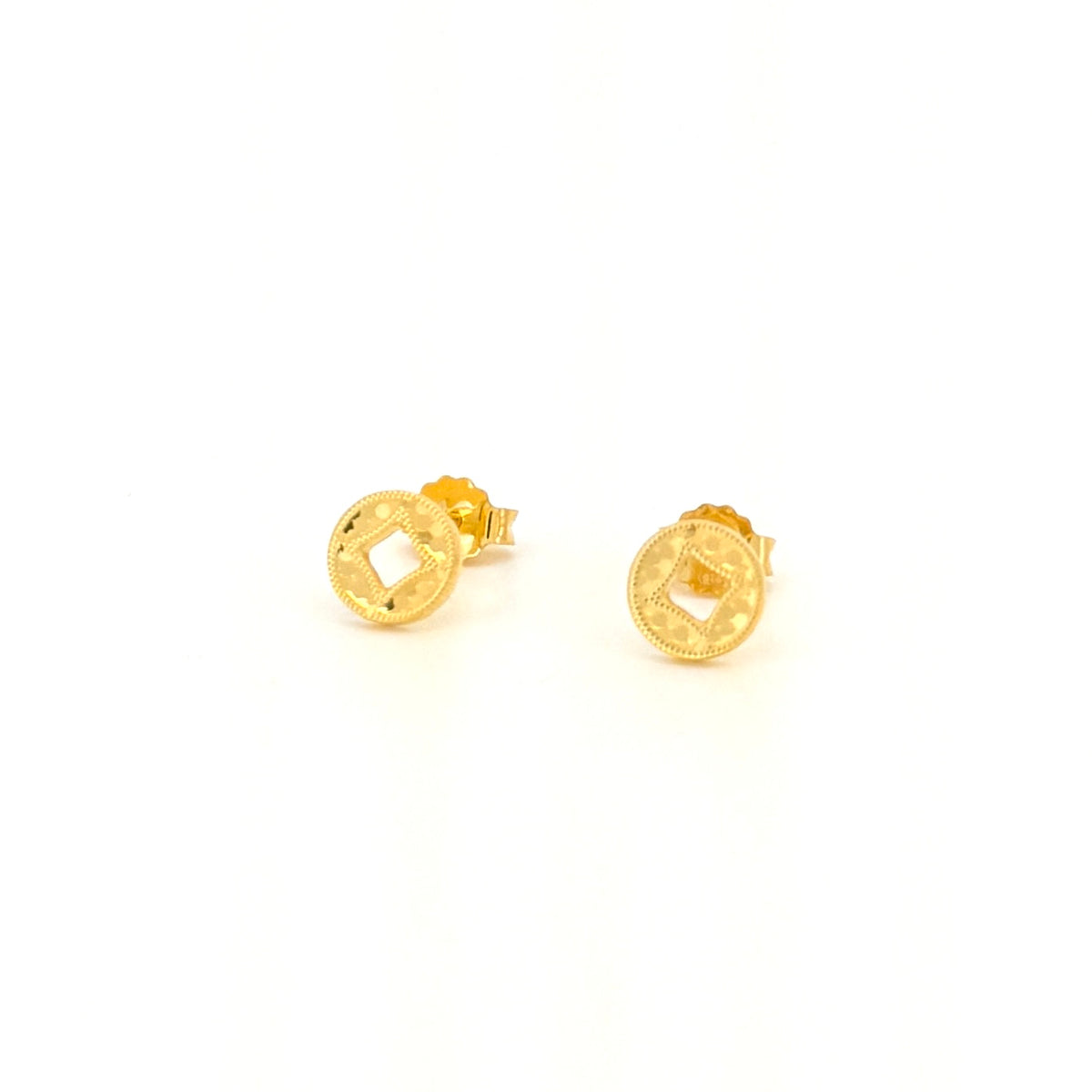 Sequin Shimmer Earring Studs — image 1