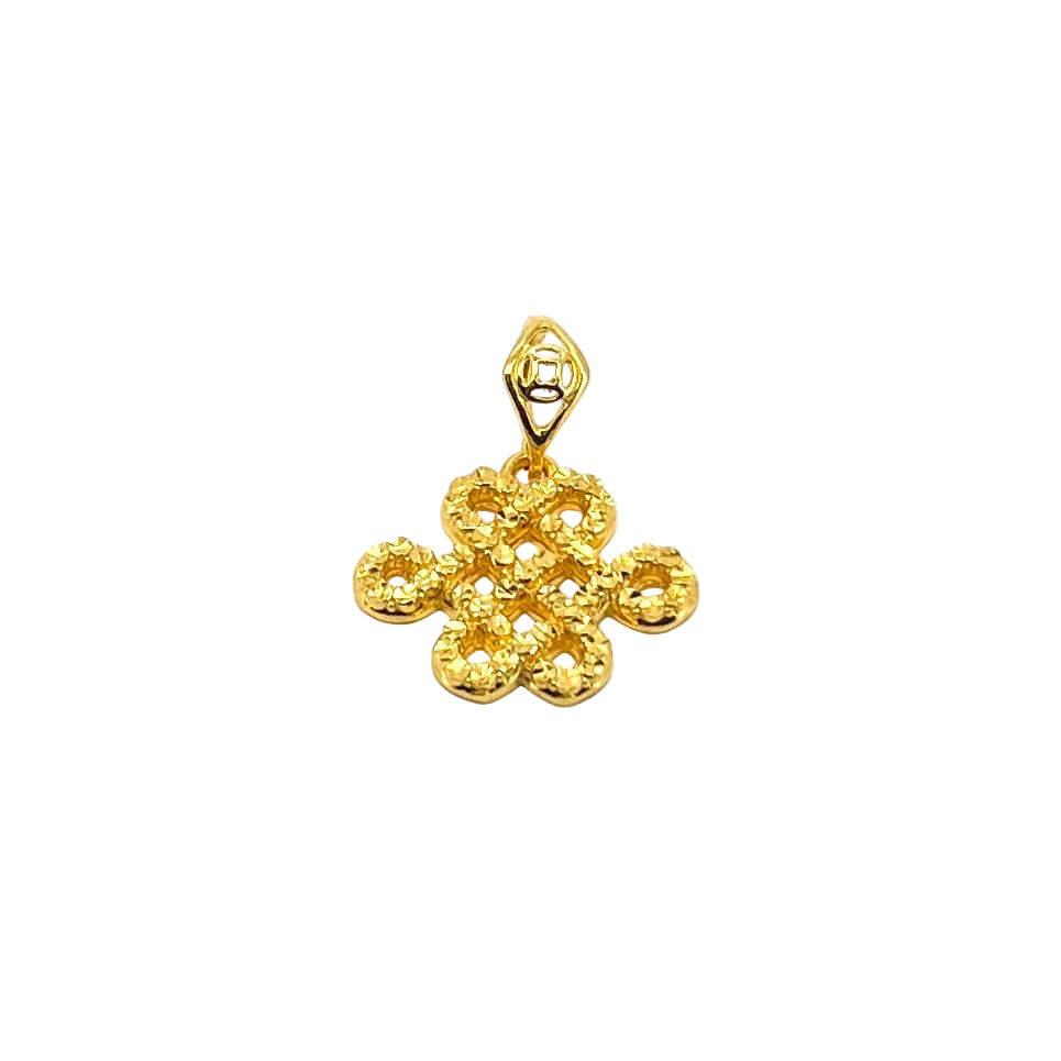 Sparkle Mystic Knot Pendant — image 1