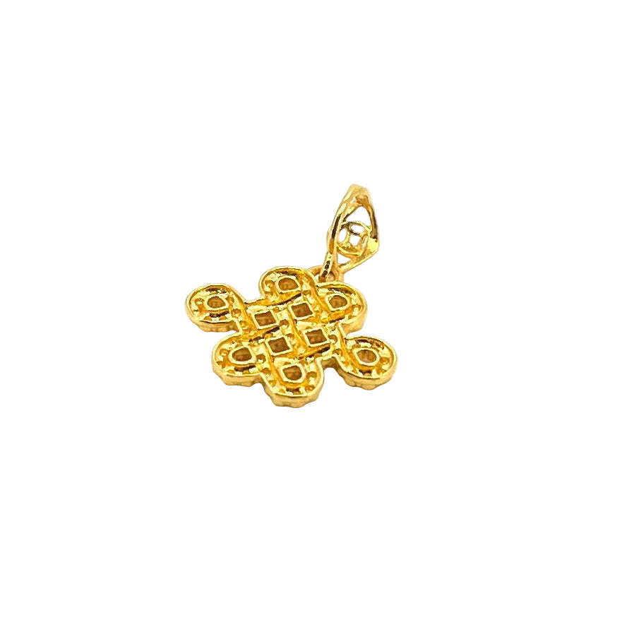Sparkle Mystic Knot Pendant — image 2