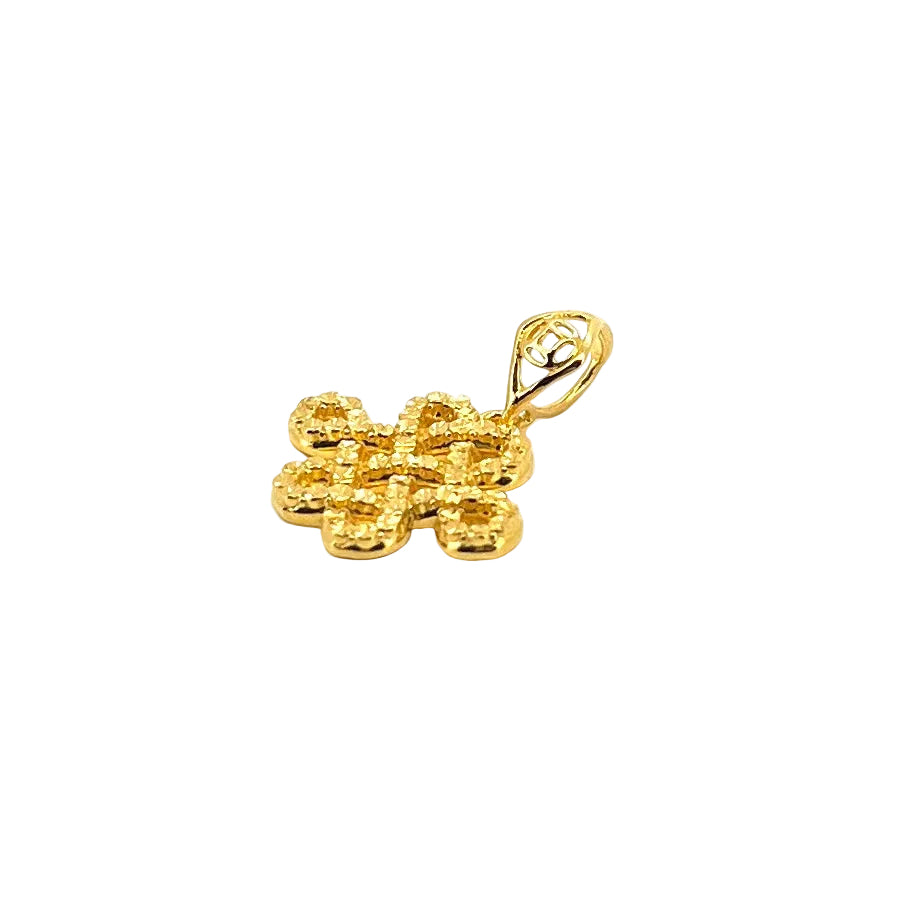 Sparkle Mystic Knot Pendant — image 3
