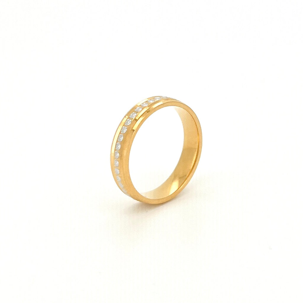 Two Tone Circle Cut Lined Comfort Band — image 1