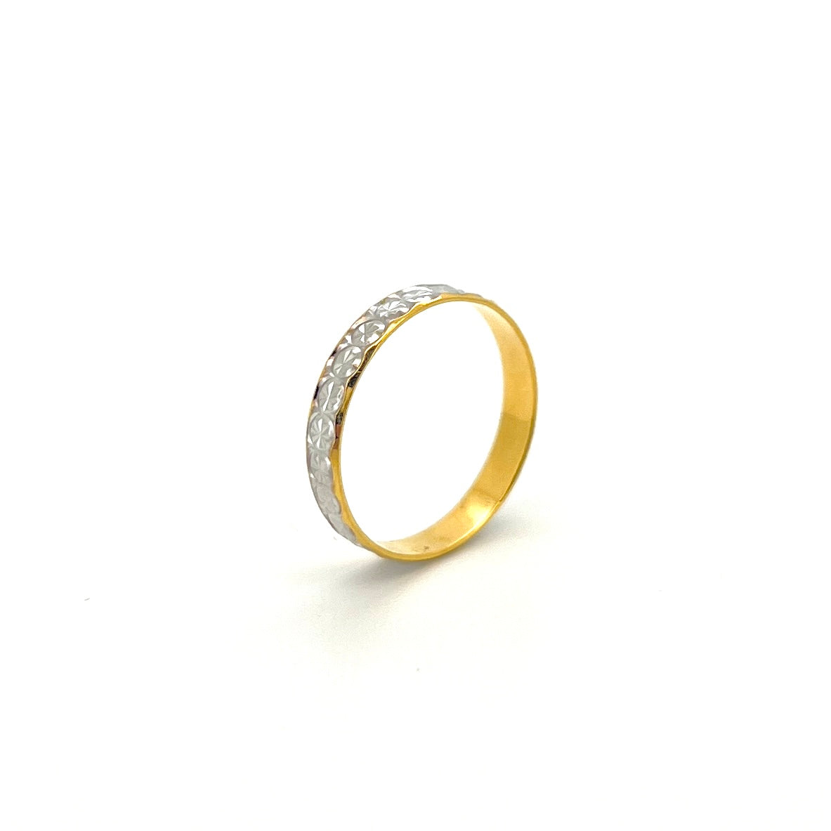 Two Tone Fine Starburst Cutting Ring — image 1
