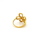 Two Tone Floral Outline Ring — image 2